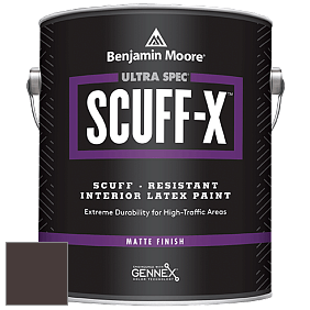 Benjamin Moore 484 Ultra Spec SCUFF-X Interior Matte Finish краска цвет NCS S 8505-R 