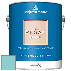 Benjamin Moore 549 Regal Select Waterborne Interior Eggshell Finish краска цвет 738 Clearlake