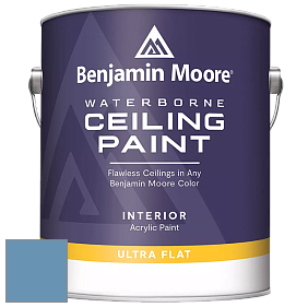Benjamin Moore 508 Waterborne Ceiling Paint краска для потолков цвет 810 Blue Dragon