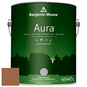 Benjamin Moore Aura 629 Waterborne Exterior Flat Finish краска цвет AF-220 