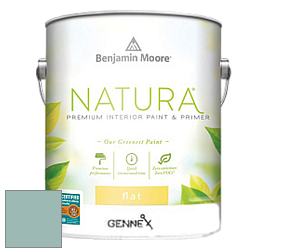 Benjamin Moore 514 Natura Interior Semi-Gloss Finish краска цвет 710 Kensington Green