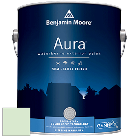 Benjamin Moore Aura 632 Waterborne Exterior Semi-Gloss Finish краска цвет 568 Parkside Dunes