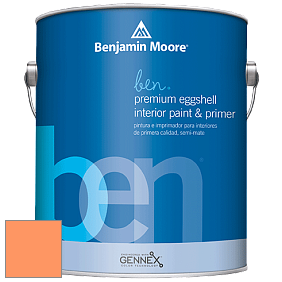 Benjamin Moore Ben W626 Premium Interior Latex Eggshell краска цвет NCS S 0560-Y50R 