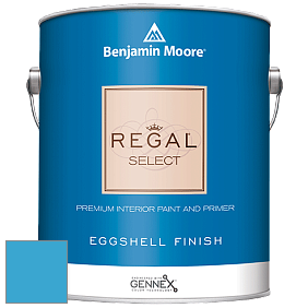 Benjamin Moore 549 Regal Select Waterborne Interior Eggshell Finish краска цвет 790 Bayberry Blue
