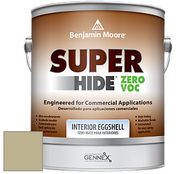 Benjamin Moore 357 Super Hide Zero Voc Interior Eggshell краска цвет 494 Lewiville Green