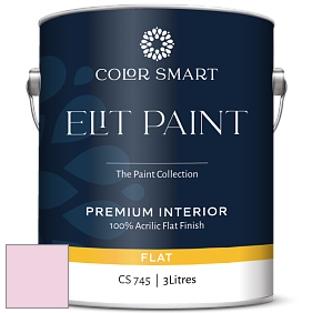 COLOR SMART CS 745 ELIT PAINT глубокоматовая моющаяся краска цвет NCS S 0520-R30B 