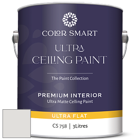 COLOR SMART CS 758 ULTRA CEILING PAINT ультраматовая краска цвет 2112-70 American White