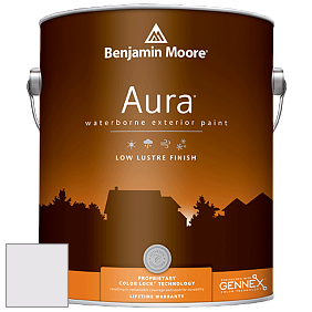 Benjamin Moore Aura 634 Waterborne Exterior Low Lustre Finish краска цвет 882 Feathered Violet