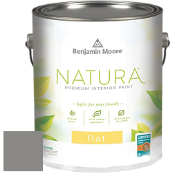 Benjamin Moore 512 Natura Interior Flat Finish матовая краска цвет AF-710 