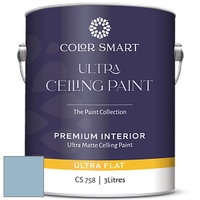 COLOR SMART CS 758 ULTRA CEILING PAINT ультраматовая краска цвет 837 Sheer Romance