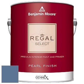 Benjamin Moore 550 Regal Select Waterborne Interior Pearl Finish краска цвет 825 Blue Nova