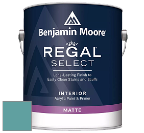 Benjamin Moore 548 IRegal Select Interior Paint - Matte краска цвет 2052-40 Blue Spa