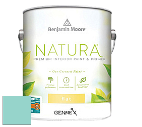 Benjamin Moore 514 Natura Interior Semi-Gloss Finish краска цвет NCS S 1030-B60G 