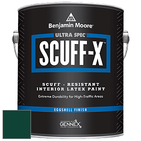 Benjamin Moore 485 Ultra Spec SCUFF-X Interior Eggshell Finish краска цвет RAL 6005 