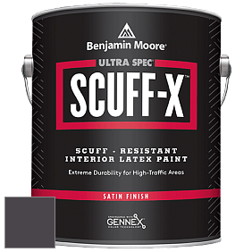 Benjamin Moore 486 Ultra Spec SCUFF-X Interior Satin Finish краска цвет 2070-10 Tulsa Twilight