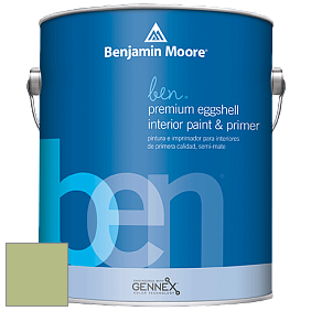 Benjamin Moore Ben W626 Premium Interior Latex Eggshell краска цвет NCS S 2030-G50Y 