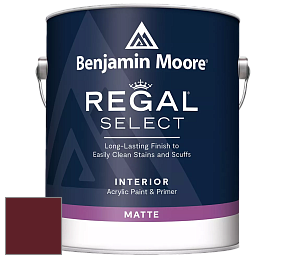 Benjamin Moore 548 IRegal Select Interior Paint - Matte краска цвет RAL 3005 