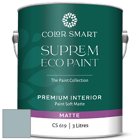 COLOR SMART CS 619 SUPREM ECO PAINT матовая краска цвет 2136-50 Colorado Gray
