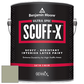 Benjamin Moore 486 Ultra Spec SCUFF-X Interior Satin Finish краска цвет 473 Weekend Getaway