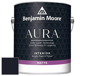 Benjamin Moore Aura 522 Interior Paint - Matte краска цвет RAL 5004 