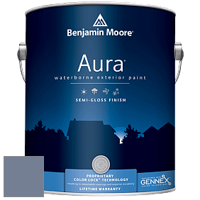 Benjamin Moore Aura 632 Waterborne Exterior Semi-Gloss Finish краска цвет AF-580 