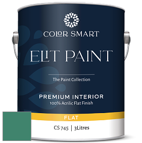 COLOR SMART CS 745 ELIT PAINT глубокоматовая моющаяся краска цвет 609 Lucky Shamrock