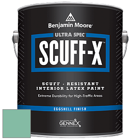 Benjamin Moore 485 Ultra Spec SCUFF-X Interior Eggshell Finish краска цвет NCS S 2030-B90G 