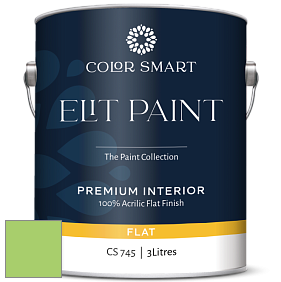 COLOR SMART CS 745 ELIT PAINT глубокоматовая моющаяся краска цвет NCS S 0560-G30Y 