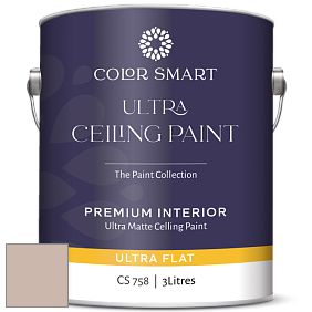 COLOR SMART CS 758 ULTRA CEILING PAINT ультраматовая краска цвет 1011 Meadow Pink