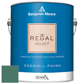 Benjamin Moore 549 Regal Select Waterborne Interior Eggshell Finish краска цвет 643 Steamed Spinach