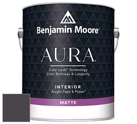 Benjamin Moore Aura 522 Interior Paint - Matte краска цвет 2070-10 Tulsa Twilight
