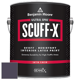 Benjamin Moore 486 Ultra Spec SCUFF-X Interior Satin Finish краска цвет 2070-20 Plum Royale