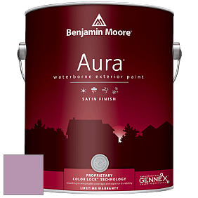 Benjamin Moore Aura 631 Waterborne Exterior Satin Finish краска цвет 1370 Victorian Purple