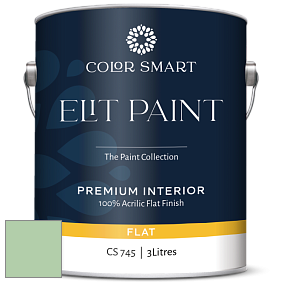 COLOR SMART CS 745 ELIT PAINT глубокоматовая моющаяся краска цвет 2034-50 Acadia Green
