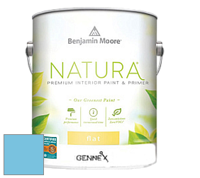 Benjamin Moore 514 Natura Interior Semi-Gloss Finish краска цвет 788 Aquarius