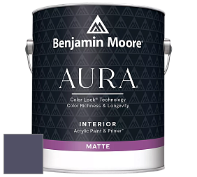Benjamin Moore Aura 522 Interior Paint - Matte краска цвет 2069-20 Blackberry Wine