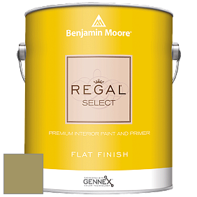 Benjamin Moore 547 Regal Select Waterborne Interior Flat Finish краска цвет 531 Ponderosa Pine