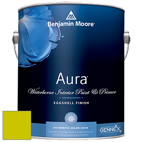 Benjamin Moore Aura 524 Waterborne Interior Eggshell Finish краска цвет 2025-20 Yew Green