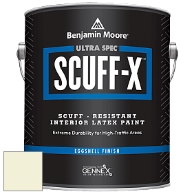 Benjamin Moore 485 Ultra Spec SCUFF-X Interior Eggshell Finish краска цвет OC-115 Cream Silk