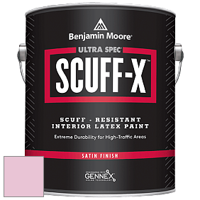 Benjamin Moore 486 Ultra Spec SCUFF-X Interior Satin Finish краска цвет 2080-60 Posy Pink