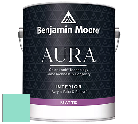 Benjamin Moore Aura 522 Interior Paint - Matte краска цвет 2045-50 Green Coral