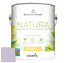 Benjamin Moore 514 Natura Interior Semi-Gloss Finish краска цвет 1382 Violet Petal