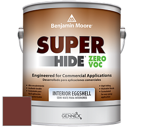 Benjamin Moore 357 Super Hide Zero Voc Interior Eggshell краска цвет RAL 3009 