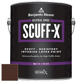Benjamin Moore 484 Ultra Spec SCUFF-X Interior Matte Finish краска цвет RAL 8016 