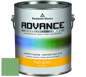 Benjamin Moore 794 Advance Interior Paint-High Gloss глянцевая алкидная эмаль цвет 573 Four Leaf Clover