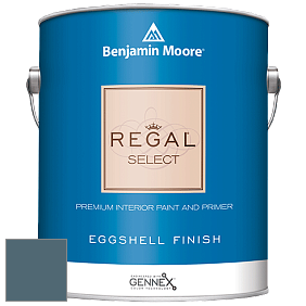 Benjamin Moore 549 Regal Select Waterborne Interior Eggshell Finish краска цвет 1673 Vermont Slate