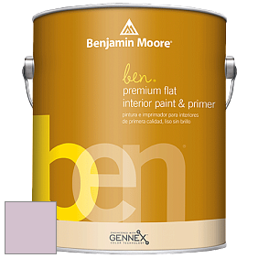 Benjamin Moore Ben W625 Premium Interior Latex Flat краска цвет 1375 Hidden Sanctuary