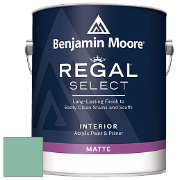 Benjamin Moore 548 IRegal Select Interior Paint - Matte краска цвет 621 Eucalyptus