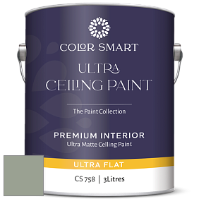 COLOR SMART CS 758 ULTRA CEILING PAINT ультраматовая краска цвет 460 Herb Bouquet