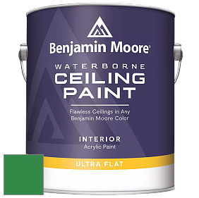 Benjamin Moore 508 Waterborne Ceiling Paint краска для потолков цвет 2037-20 Jade Green